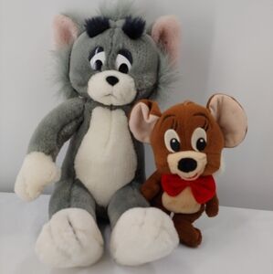 Vintage Tom And Jerry Attached Plushes 1987 By pre